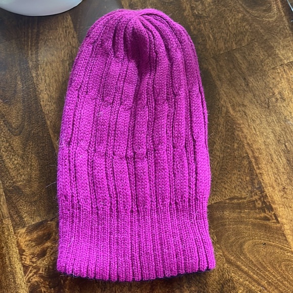 Peruvian Alpaca reversible beanie cap - Picture 6 of 7